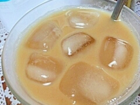 熱中症予防に☆スポドリカフェオレ♪